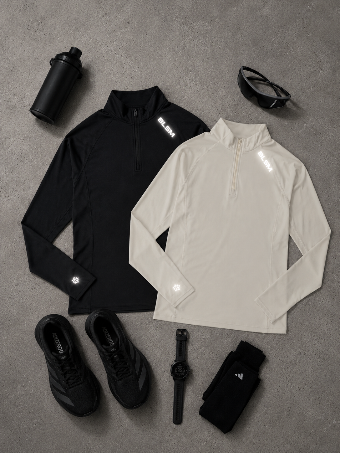 BLSM Reflective Performance Quarter-Zip